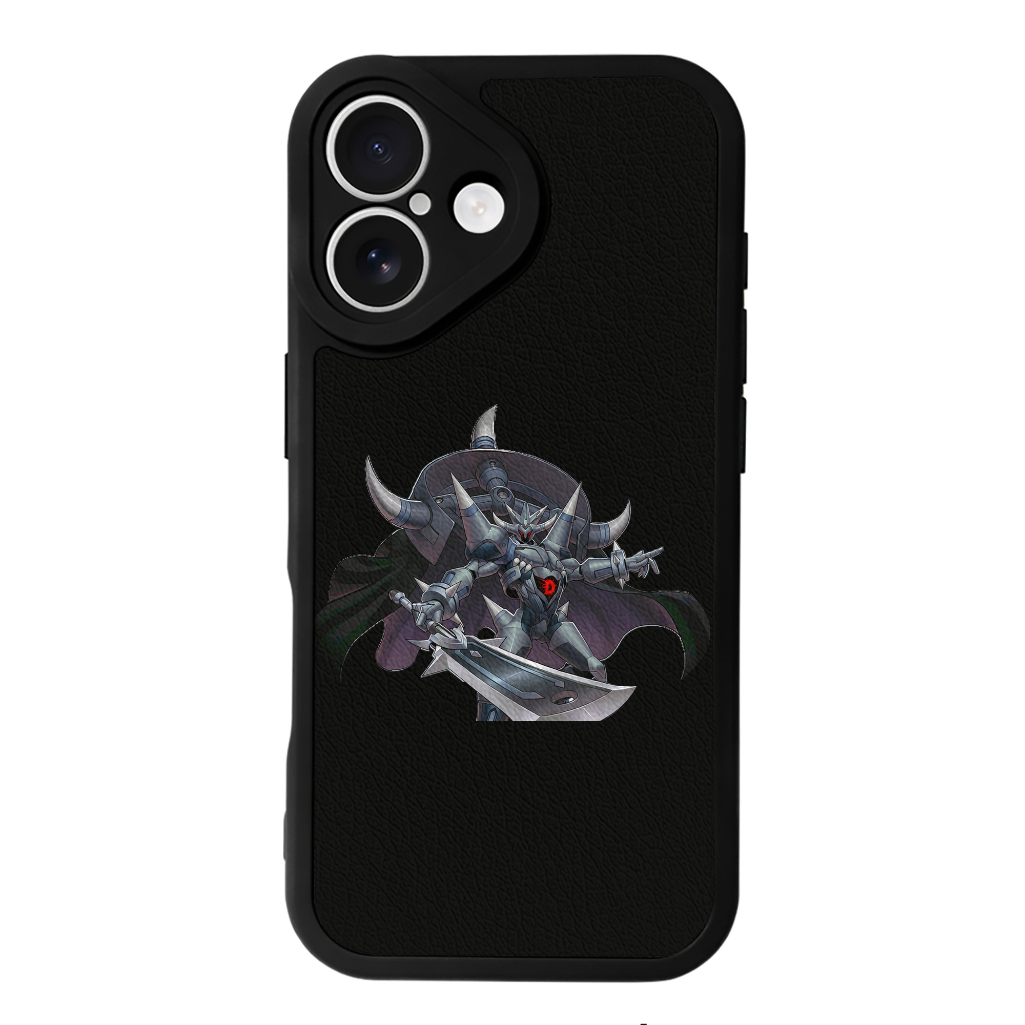 （画像用） 遊☆戯☆王 Yu-Gi-Oh! 【iPhone 16シリーズ対応】シリコンスマホケース（レザー調） 材質：シリコン